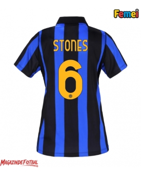 Inter Milan John Stones #6 Tricou Fotbal Replică 2026-27 Femei Acasa Inter Milan John Stones #6 Tricou Fotbal Replică 2026-27 Femei Acasa